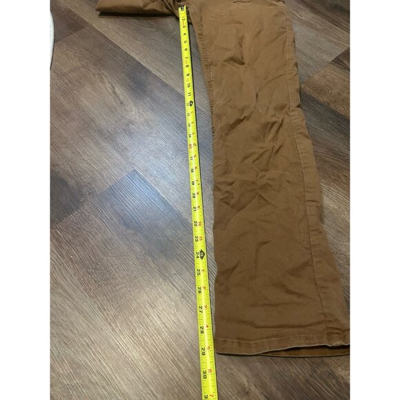 Toad and Co Women’s Size 8/29 Earthworks Straight Leg Pants (Brown Khaki) - Picture 5 of 5